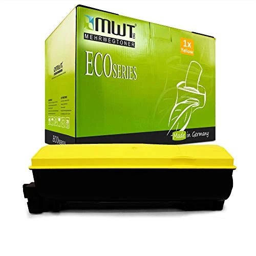 Cartuccia toner riutilizzabile compatibile con Kyocera TK-560 – Gialla – per Kyocera ECOSYS P 6030 cdn, Kyocera FS-C 5300 DN