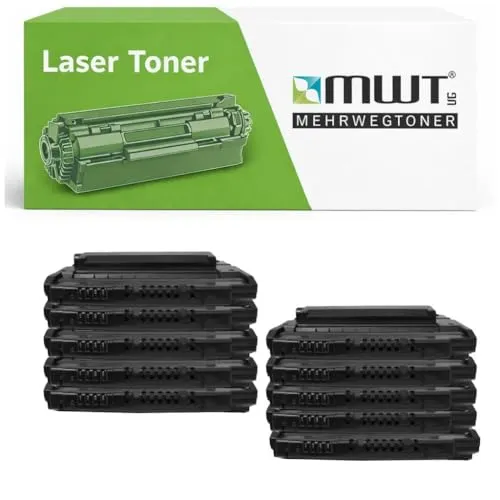 10 cartucce toner riutilizzabili compatibili con Xerox 013R00625 – Nere – per 3119