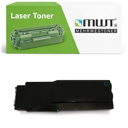 Cartuccia toner riutilizzabile compatibile con Xerox 106R02229 – Ciano – per Xerox Phaser 6600 dn, Xerox Phaser 6600 dnm