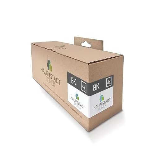 4 cartucce d'inchiostro Eurotone compatibili con Lexmark 200XL – Nero