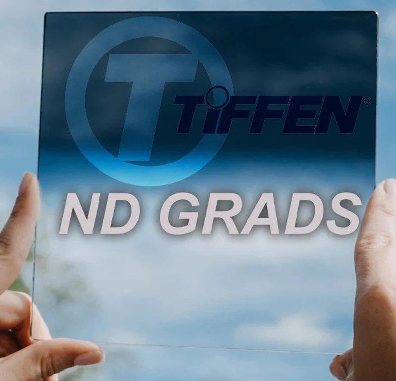 Filtro ND graduato 4 Tiffen 5 x 0.3" Hard Edge (orientamento orizzontale)
