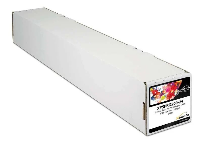 XATIVA MATT COATED PAPER 610mm x 30m - 230GSM