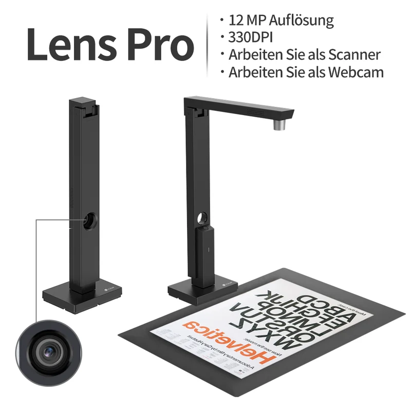 CZUR Lens 1200 Pro Faltbarer