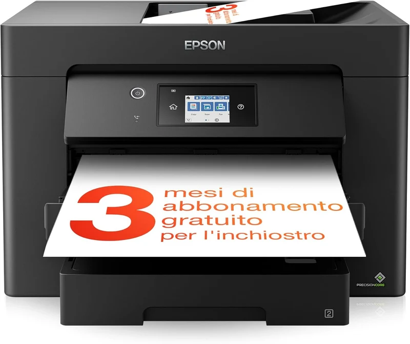 Stampante Multifunzione A3 Epson WorkForce WF-7830DTWF