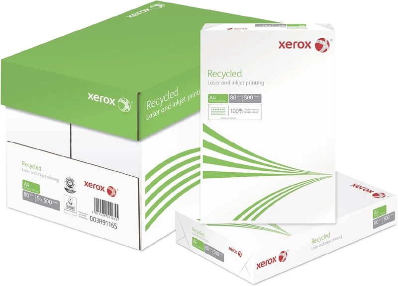Xerox Recycled-210X297mm 80Gm2 PRICE PER BOX 2500 shts, 003R91165