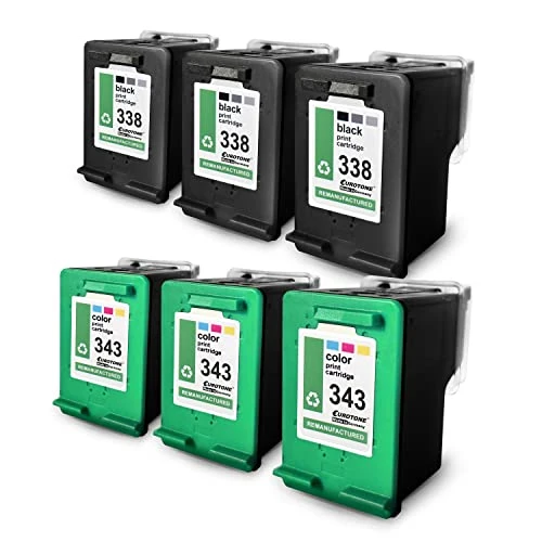 6 cartucce d'inchiostro Eurotone per HP 460C – Nero/Ciano/Magenta/Giallo – per Canon LBP-710 Cx, Canon LBP-710 Series