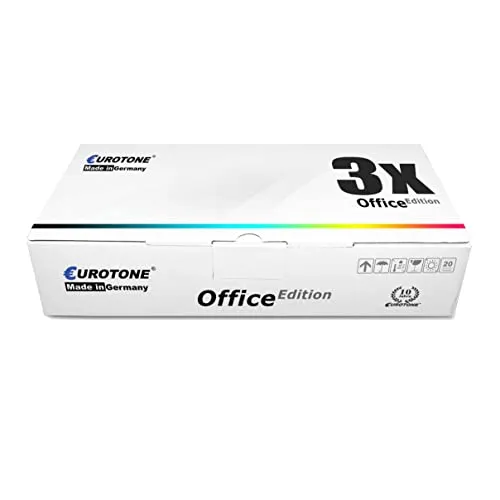 3 cartucce toner Eurotone compatibili con Xerox 006R01175 – Nere – per 7245RPL, WC7245RPB