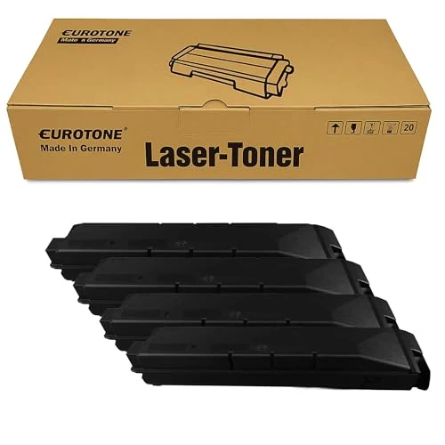 4 cartucce toner Eurotone compatibili con Kyocera TK-8505K – Nero – per Kyocera TASKalfa 4550 ci, Kyocera TASKalfa 4550 cig