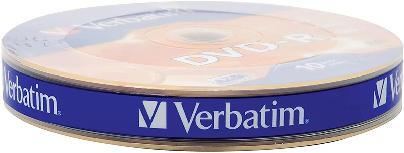 DVD-R VERBATIM AZO - CONFEZIONE DA 10 PZ. - 43729