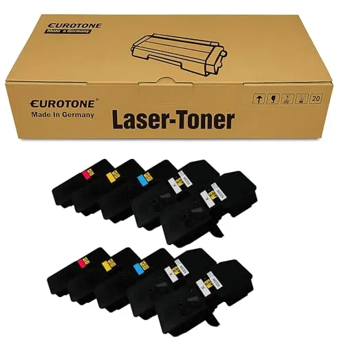 10 cartucce toner Eurotone compatibili con Kyocera MA2600CFX – per MA2600cwfx, PA2600cwx