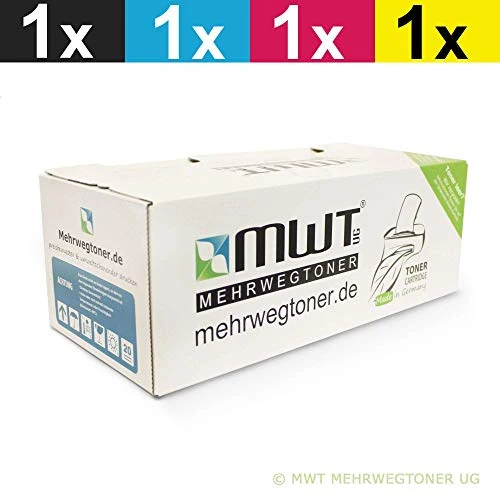 4 cartucce toner riutilizzabili compatibili con Xerox 106R01507 – Nero/Ciano/Magenta/Giallo – per 6700