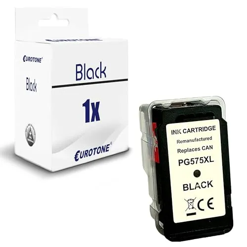 Toner Eurotone compatibile con Canon 575XL – Nero – per Canon Pixma TR 4750, Canon Pixma TR 4750 i