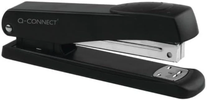 Q CONNECT STAPLER METAL FULL STRIP BLACK, KF01231