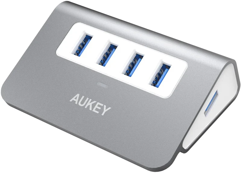 Hub 4 Porte USB AUKEY USB 3.0 - Grigio