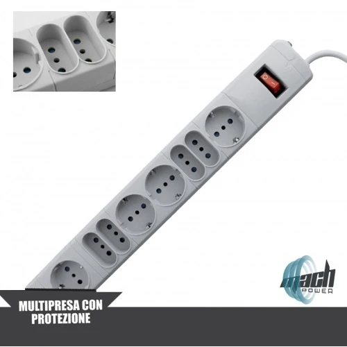 MULTIPRESA 8 POSTI MACH POWER MP-3080