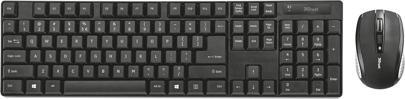 XIMO WIRELESS KEYBOARD & MOUSE BLACK