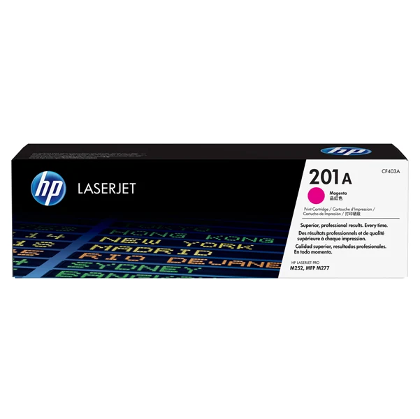 Toner HP 201A serie CF400A CF401A CF402A CF403A originale
