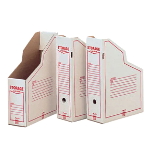 Portariviste Storage Dox 1606 – bianco/rosso – conf. 32 pezzi – Esselte Dox