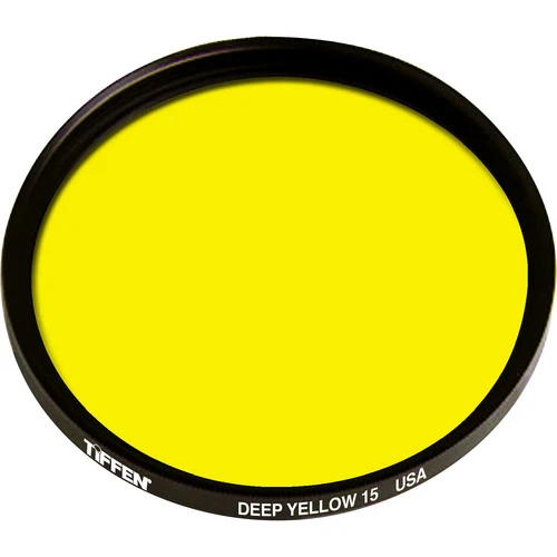 Filtro avvitabile #15 giallo intenso