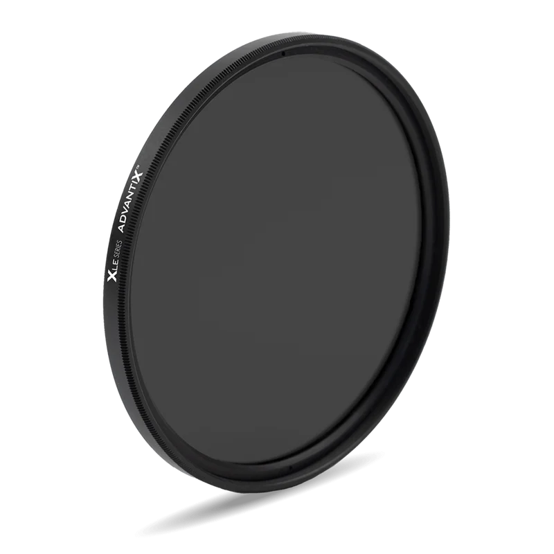 Filtro ND a spettro completo da 10 stop in vetro bianco acqua per lunga esposizione