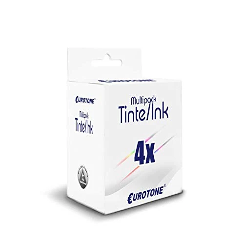 4 cartucce d'inchiostro Eurotone per HP 940XL – Nero/Ciano/Magenta/Giallo