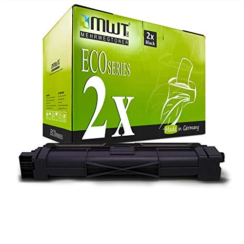 2 cartucce toner riutilizzabili compatibili con Brother TN-241BK – Nere – per Brother DCP-9015 CDW, Brother DCP-9020 CDW