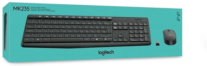 Tastiera e Mouse Wireless Logitech MK235