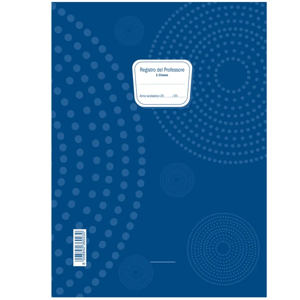Registro del Professore 1 Classe 34x24 cm - Data Ufficio