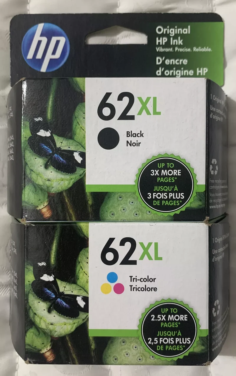 KODAK COMPAT HP HP62XL Blk HP62 Col Combo