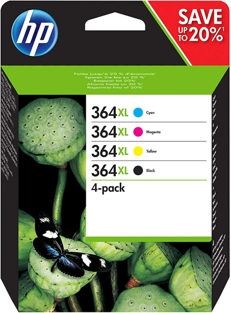 KODAK COMPAT HP HP364XL Black Cyan, Magenta, Yellow