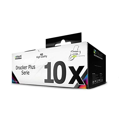 10 cartucce di inchiostro toner riutilizzabili compatibili con Canon CLI551 – Nero/Ciano/Magenta/Giallo – per Canon Pixma IP 7200 Series, Canon Pixma IP 7240