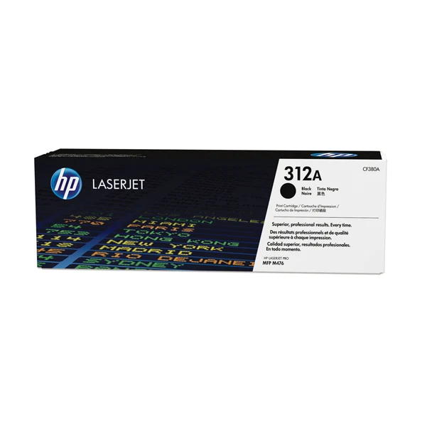 Toner originale HP 312A Nero CF380A 2.280 pag