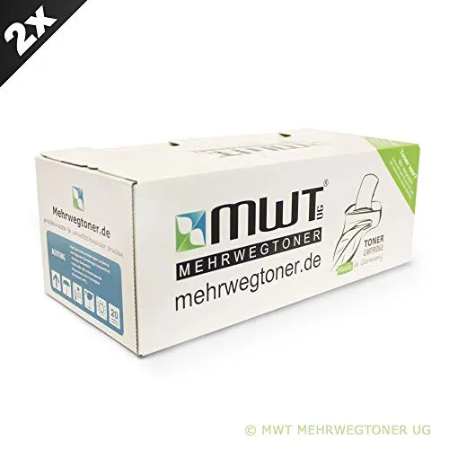 2 cartucce toner riutilizzabili compatibili con Ricoh SP311 – Nere – per Ricoh Aficio serie SP 310, Ricoh Aficio SP 311 DN
