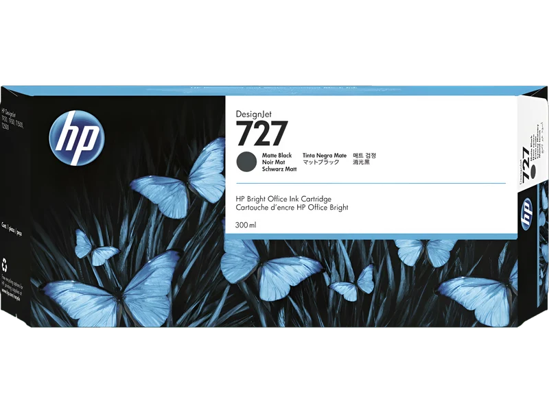 COMPAT HP 727 BLACK INK COMPAT C1Q12A B45548F6
