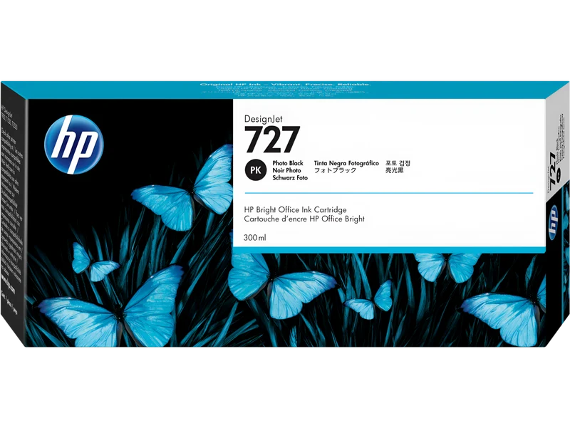 COMPAT HP 727 BLACK INK COMPAT F9J79A B45550F6