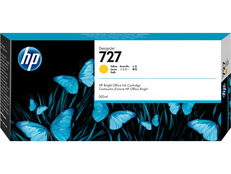 ARMOR COMPAT HP 727 YELLOW INK COMPAT B45554F6 F9J78A