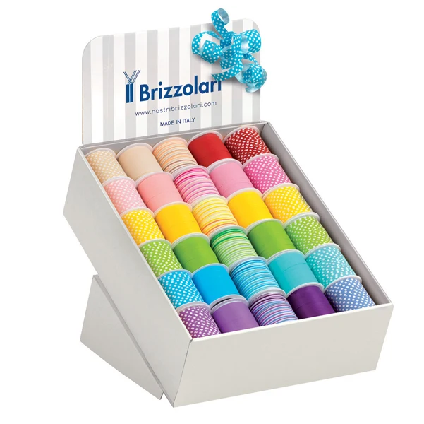 Rocche di Nastro – PPL, 10 mm x 10 mt, Fantasie Primaverili, Cf. 60 Pz. | Brizzolari