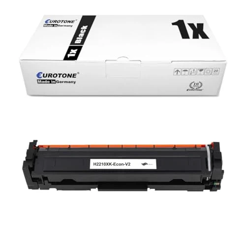Toner Eurotone compatibile con HP W2211X – Ciano – per HP Color LaserJet Pro MFP M 283 cdw, HP Color LaserJet Pro M 255 dw