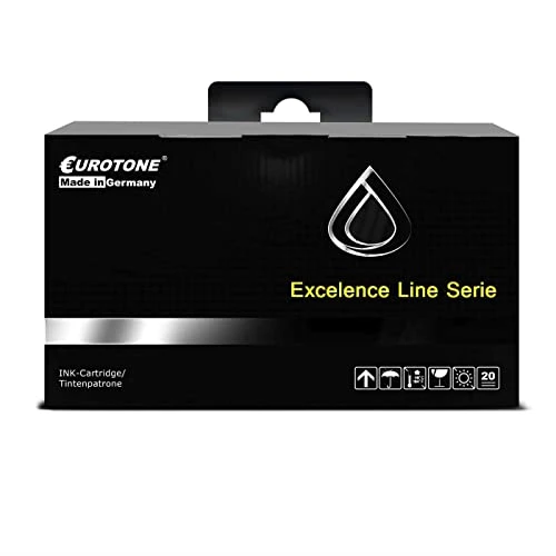 Cartuccia d'inchiostro Eurotone compatibile con Canon 24BK – Nero – per Brother Mini 19 Biz-SL, Brother DCP-J 1200 DW