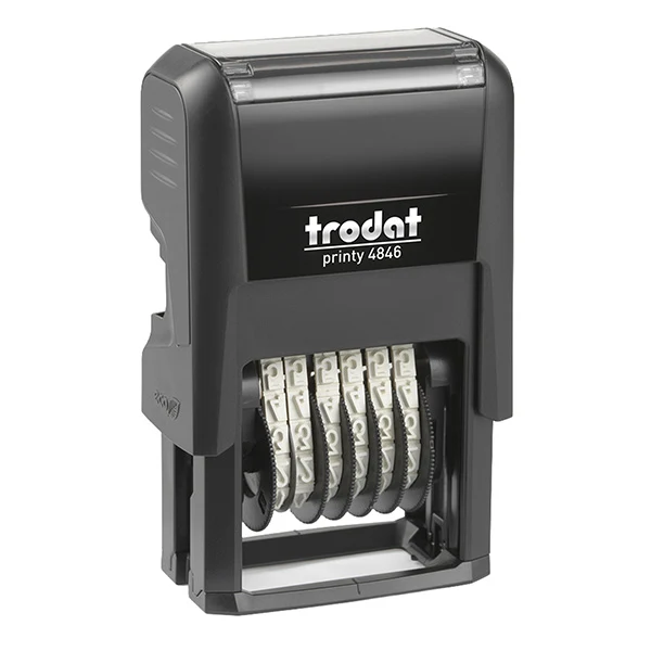 Timbro Numeratore Printy 4.0 Eco 4846 – 6 Cifre, 4mm, Autoinchiostrante - Trodat