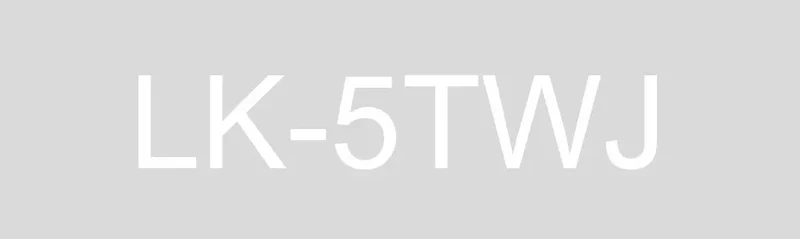 EPSON LK-5TWJ MATTE TAPE CLEAR/WHITE 18MM (8M)