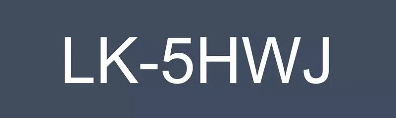 EPSON LK-5HWJ MATTE TAPE NAVY/WHITE 18MM (8M)