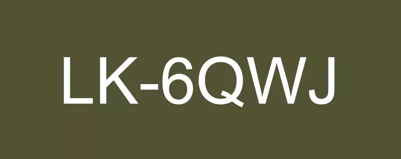 EPSON LK-6QWJ MATTE TAPE KHAKI/WHITE 24MM (8M)
