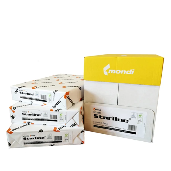 Carta A4 bianca per Stampante 80 gr. scatola 5 Risme 2500 Fogli | Starline