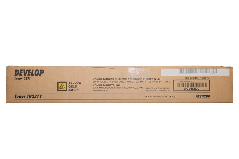 MINOLTA YELLOW TN227Y TONER Ineo+257i