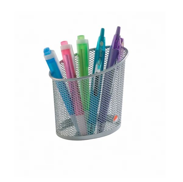 Portapenne Mesh Rete Metallica 2 Colori - Alba