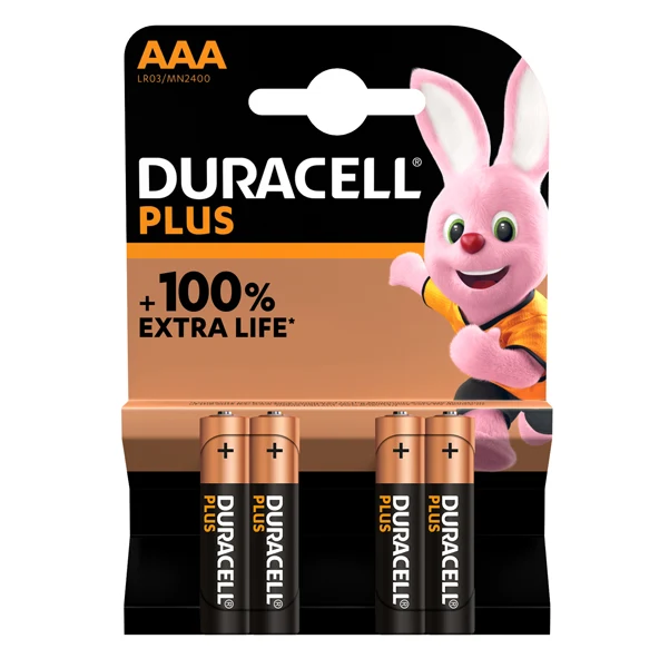 Pile Plus 100 Ministilo AAA MN2400 – Blister 4 Pz. | Duracell