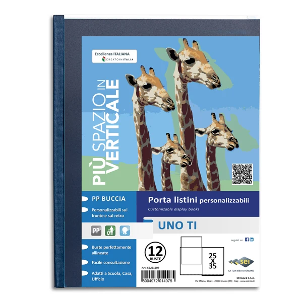 Portalistino PPL 25x35 Personalizzabile – Uno Ti | Sei Rota