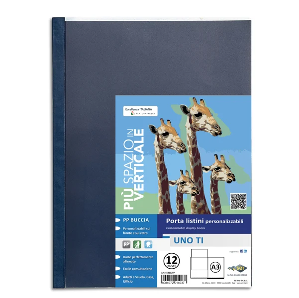 Portalistino PPL A3 30x42 a Libro Personalizzabile – Uno Ti | Sei Rota