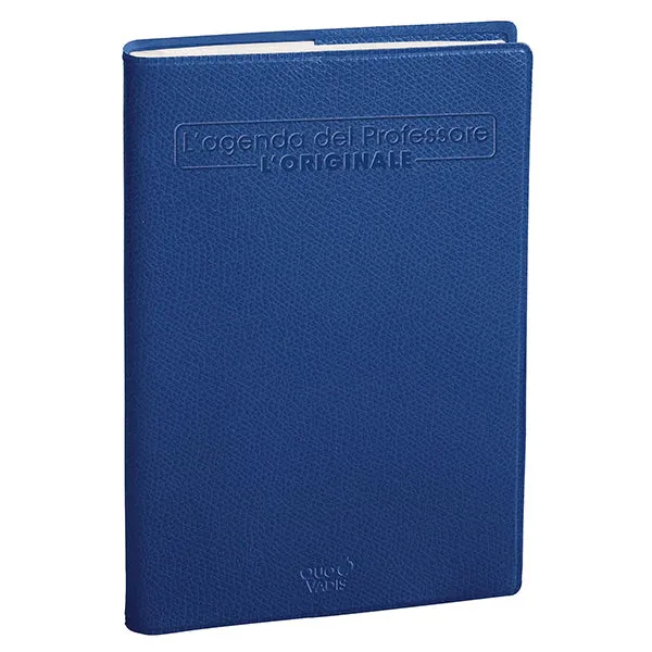 Agenda del Professore 2027 copertina Impala blu Quo Vadis